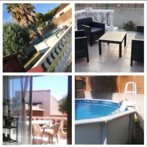 Hôtel House with 2 bedrooms in Vias with private pool enclosed garden and WiFi 3 km from the beach