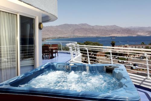 Balcony/terrace, Club Hotel Eilat - Resort, Convention & Spa in Eilat Balcony/terrace, Club Hotel Eilat - Resort, Convention & Spa in Eilat