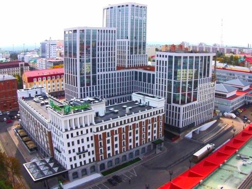 Exterior view, 0910 Верхняя Торговая Residence Однокомнатные апартаменты с Джакузи и Панорамным видом in Ufa Exterior view, 0910 Верхняя Торговая Residence Однокомнатные апартаменты с Джакузи и Панорамным видом in Ufa