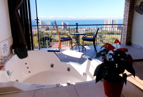 Balcony/terrace, Harmony Haven Couples Retreat in Amanzimtoti Balcony/terrace, Harmony Haven Couples Retreat in Amanzimtoti