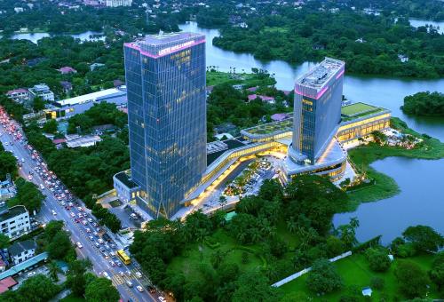 Unterkunft von außen, LOTTE HOTEL YANGON in Yangon Unterkunft von außen, LOTTE HOTEL YANGON in Yangon