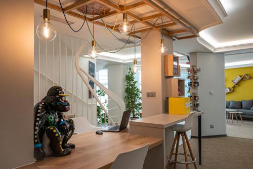 Vestíbulo, Hotel Le Quetzal in La Grande Motte Vestíbulo, Hotel Le Quetzal in La Grande Motte