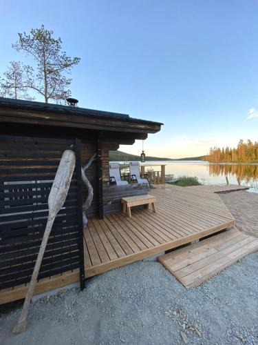 Lake Kesanki Cottage in Nilivaara Lake Kesanki Cottage in Nilivaara