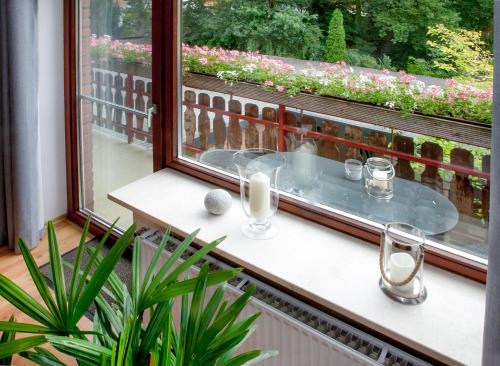 Erkély/terasz, FeWo Nelly Marie Wohnung Nelly in Essel Erkély/terasz, FeWo Nelly Marie Wohnung Nelly in Essel