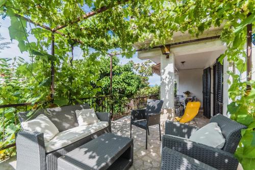 Erkély/terasz, Apartments Ivana in Dramalj Erkély/terasz, Apartments Ivana in Dramalj