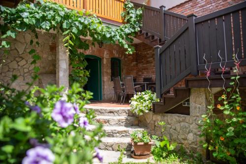 Balkon/terasa, Exklusives Landhaus in Satov Balkon/terasa, Exklusives Landhaus in Satov
