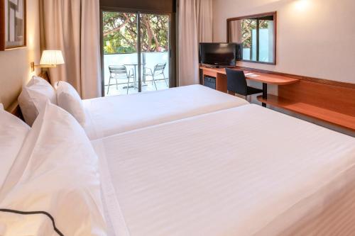 ระเบียง/ชานเรือน, Hotel Ciudad de Castelldefels in คาสเทลล์เดเฟลส์ ระเบียง/ชานเรือน, Hotel Ciudad de Castelldefels in คาสเทลล์เดเฟลส์