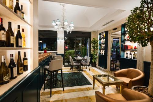 Bar/lounge, Trilussa Palace Hotel Congress & Spa in Trastevere Bar/lounge, Trilussa Palace Hotel Congress & Spa in Trastevere