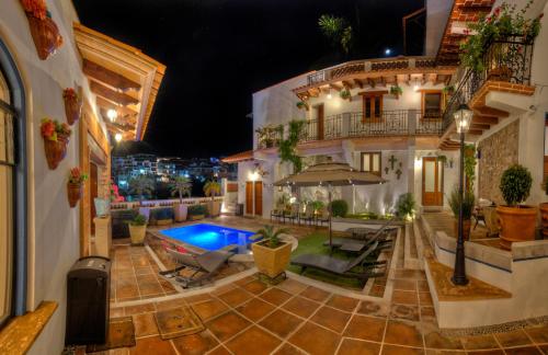 景觀, Hotel Santa Paula in 塔克斯科市中心 景觀, Hotel Santa Paula in 塔克斯科市中心