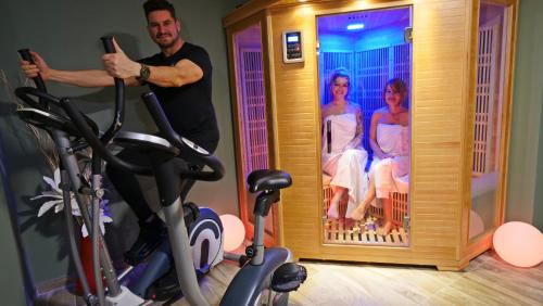 Sauna, Anna Villa Füred Boutique Rooms (Anna Villa Fured Boutique Rooms) in Balatonfured Sauna, Anna Villa Füred Boutique Rooms (Anna Villa Fured Boutique Rooms) in Balatonfured