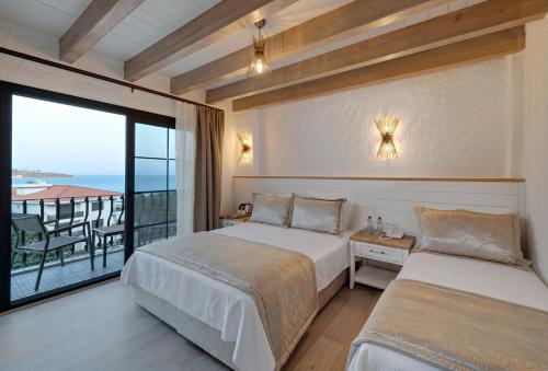 Balcony/terrace, Atrium Tas Otel in Sakarya Balcony/terrace, Atrium Tas Otel in Sakarya