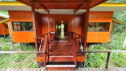 Entrance, Bilit Adventure Lodge in Kota Kinabatangan Entrance, Bilit Adventure Lodge in Kota Kinabatangan
