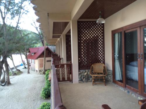 Balcony/terrace, Haad Khuad Resort near Bottle Beach Balcony/terrace, Haad Khuad Resort near Bottle Beach