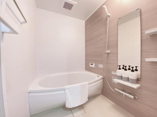 Bathroom, OUCHI HOTEL Hatsukaichi-Ekimae in Hatsukaichi Bathroom, OUCHI HOTEL Hatsukaichi-Ekimae in Hatsukaichi