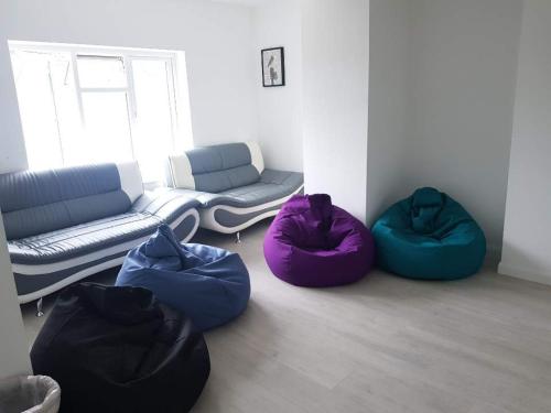 ห้องส่วนกลางสำหรับนั่งเล่น/ดูทีวี, Blue Room Hostel Newquay in นิวคีย์ ซิตี้เซ็นเตอร์ ห้องส่วนกลางสำหรับนั่งเล่น/ดูทีวี, Blue Room Hostel Newquay in นิวคีย์ ซิตี้เซ็นเตอร์