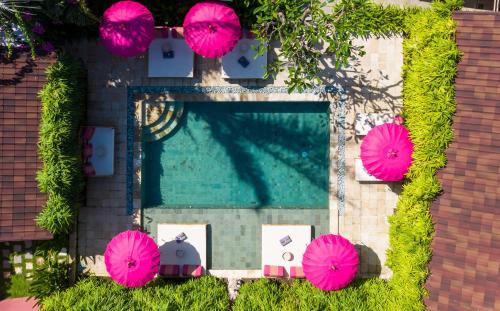 Swimming pool, PinkPrivate Sanur - for Cool Adults Only near Serangan Island Swimming pool, PinkPrivate Sanur - for Cool Adults Only near Serangan Island