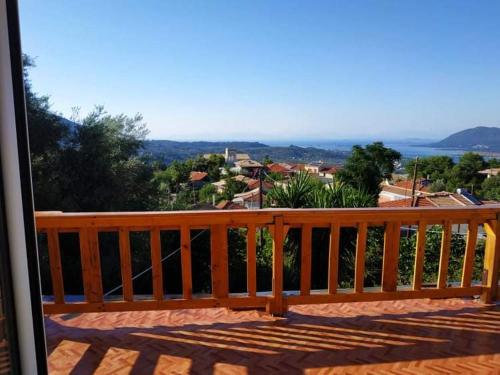 Balcony/terrace, Lefkada Villas Panoramic in Katouna Balcony/terrace, Lefkada Villas Panoramic in Katouna