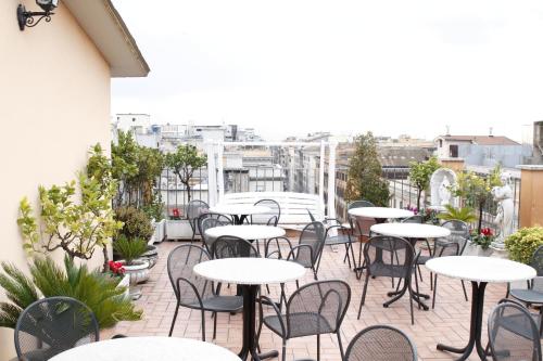 バルコニー/テラス, トリノ ホテル (Torino Hotel) in ローマ バルコニー/テラス, トリノ ホテル (Torino Hotel) in ローマ