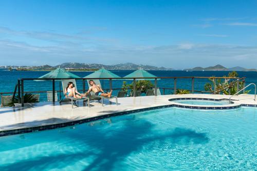 bain à remous, Gallows Point Resort in Cruz Bay bain à remous, Gallows Point Resort in Cruz Bay