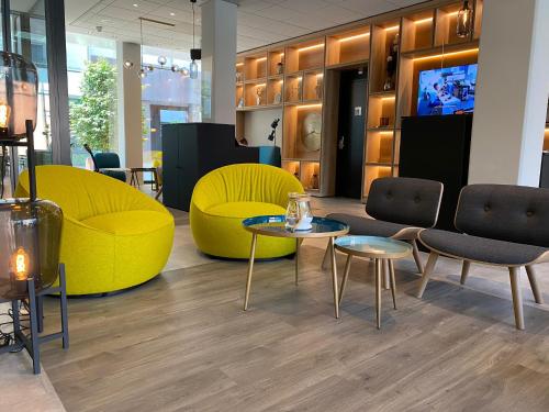 Lobby, Ibis Budget Lugano Paradiso in Lugano Lobby, Ibis Budget Lugano Paradiso in Lugano