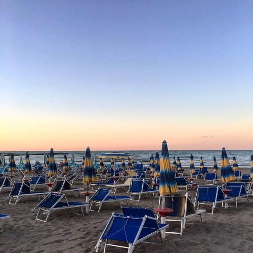 Beach, Hotel Tritone in Porto San Giorgio Beach, Hotel Tritone in Porto San Giorgio