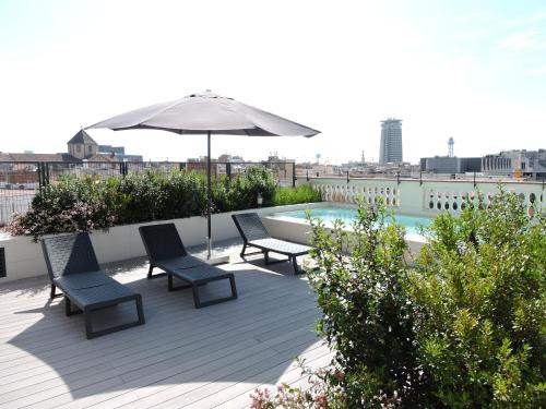 Swimming pool, Hotel Raval House in Raval Swimming pool, Hotel Raval House in Raval