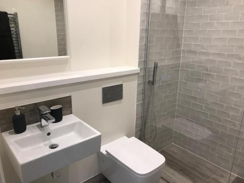 Ванна кімната, The Loft, Flat 3 in Баз Ванна кімната, The Loft, Flat 3 in Баз