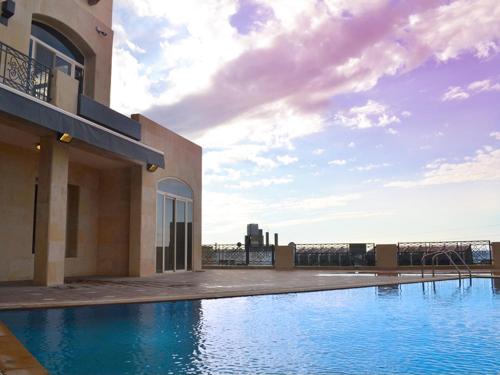 Bazén, Lamunia Hotel in Al Qalamun Bazén, Lamunia Hotel in Al Qalamun