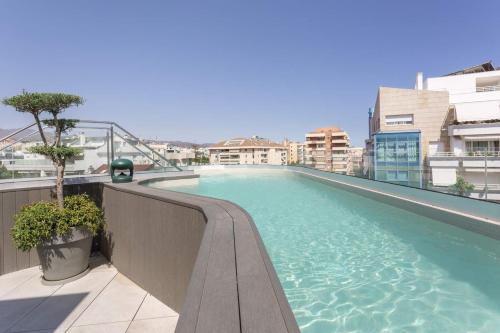 Swimmingpool, Hotel Lima - Adults Recommended in Marbella Swimmingpool, Hotel Lima - Adults Recommended in Marbella