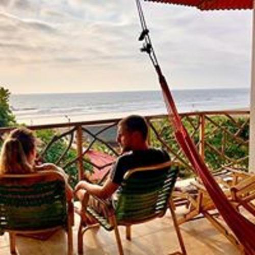 Terraza/balcón, Esperanto Bed & Breakfast Surf Hostel in Montañita Terraza/balcón, Esperanto Bed & Breakfast Surf Hostel in Montañita