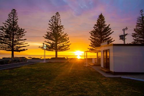 Vista exterior, Kaikoura Beach Motel in Kaikoura Vista exterior, Kaikoura Beach Motel in Kaikoura