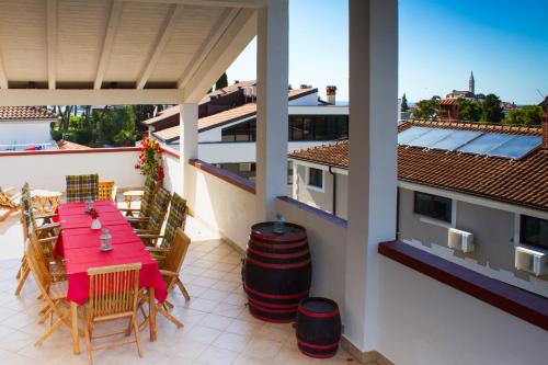 balcon/terasă, B&B Baron Gautsch in Rovinj balcon/terasă, B&B Baron Gautsch in Rovinj