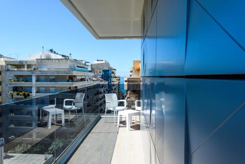 Balkon/Terrasse, Hotel Monarque El Rodeo in Marbella Balkon/Terrasse, Hotel Monarque El Rodeo in Marbella