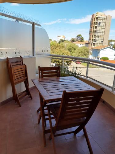Balcony/terrace, Apart Agustina in Villa Gesell Balcony/terrace, Apart Agustina in Villa Gesell