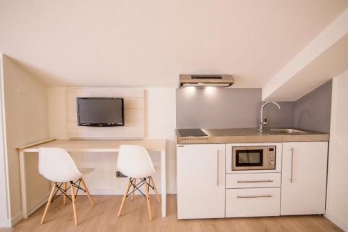 keuken, Apartamentos Plaza de Santiago - Estudios Turisticos - 1 LLAVE in Pinto keuken, Apartamentos Plaza de Santiago - Estudios Turisticos - 1 LLAVE in Pinto