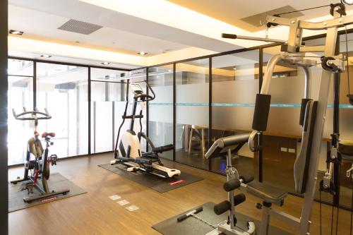 Fitness center, Just Sleep Kaohsiung Zhongzheng Hotel in Kaohsiung Fitness center, Just Sleep Kaohsiung Zhongzheng Hotel in Kaohsiung