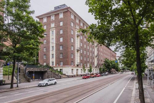 Exterior view, Bright one-room studio in the heart of Kallio in Vallila Exterior view, Bright one-room studio in the heart of Kallio in Vallila