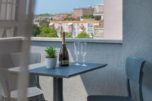 발코니/테라스, Pula City Center Accommodation in 풀라 발코니/테라스, Pula City Center Accommodation in 풀라