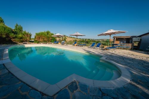 Swimming pool, Colle Regnano in Tolentino Swimming pool, Colle Regnano in Tolentino