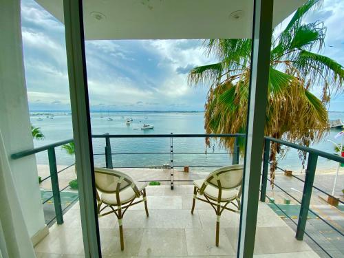 Balcony/terrace, Seven Crown La Paz Malecon in La Paz Balcony/terrace, Seven Crown La Paz Malecon in La Paz