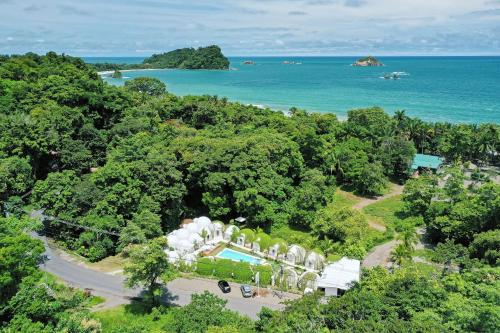 Udsigt, Igloo Beach Lodge in Quepos Udsigt, Igloo Beach Lodge in Quepos