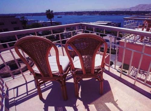 阳台/露台, 阿兰肯埃塔布卢克索饭店 (Aracan Eatabe Luxor Hotel) in 卢克索 阳台/露台, 阿兰肯埃塔布卢克索饭店 (Aracan Eatabe Luxor Hotel) in 卢克索