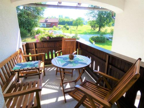 Balcony/terrace, Ferienwohnung Hopfinger in Hohenau Balcony/terrace, Ferienwohnung Hopfinger in Hohenau