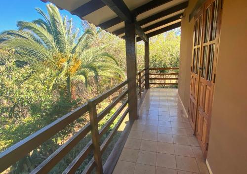 Rõdu/terrass, Finca La Vispera in Samaipata Rõdu/terrass, Finca La Vispera in Samaipata