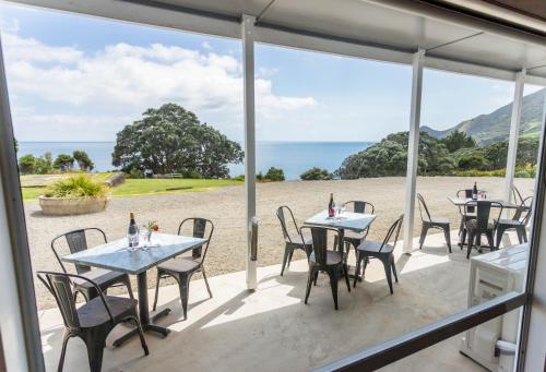 餐廳, Lottin Point Motel in 托科馬魯貝 餐廳, Lottin Point Motel in 托科馬魯貝