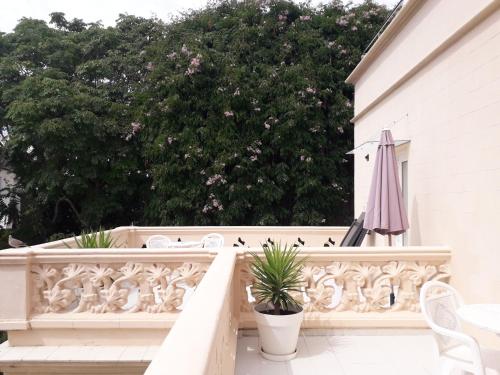 Erkély/terasz, Hotel Noucentista in Sitges Városközpont Erkély/terasz, Hotel Noucentista in Sitges Városközpont