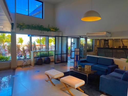 Lobby, Bessa Beach Hotel in Joao Pessoa Lobby, Bessa Beach Hotel in Joao Pessoa