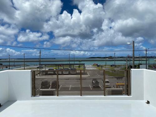 Balcony/terrace, ホテルトーマスみなみ in Itoman Balcony/terrace, ホテルトーマスみなみ in Itoman