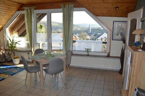 Balcony/terrace, Ferienwohnung Auszeit Waxweiler in Waxweiler Balcony/terrace, Ferienwohnung Auszeit Waxweiler in Waxweiler