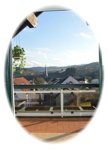 Balcony/terrace, Ferienwohnung Auszeit Waxweiler in Waxweiler Balcony/terrace, Ferienwohnung Auszeit Waxweiler in Waxweiler